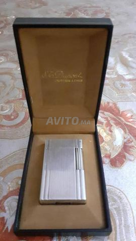 Briquet Dupont plaqué argent