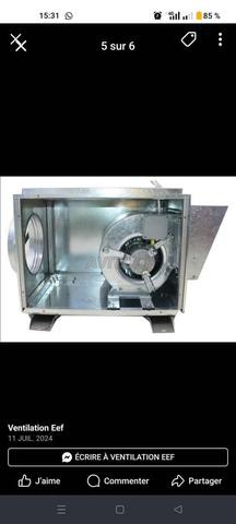 Ventilation extraction caisson - 2