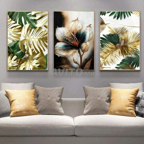 لوحات جدارية 3 قطع – أناقة عصرية لمنزلك ✨ - 2