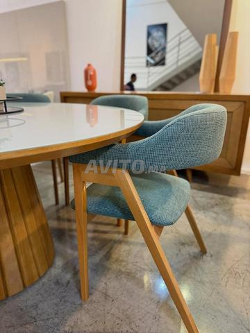 🪑 طاولة طعام عصرية بـ 6 كراسي - 2