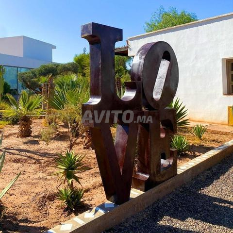 منحوتة ديكور LOVE - 2