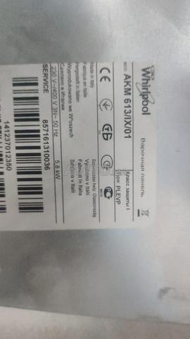 Plaque de cuisson Whirlpool 4 feux Made in Italy - 2
