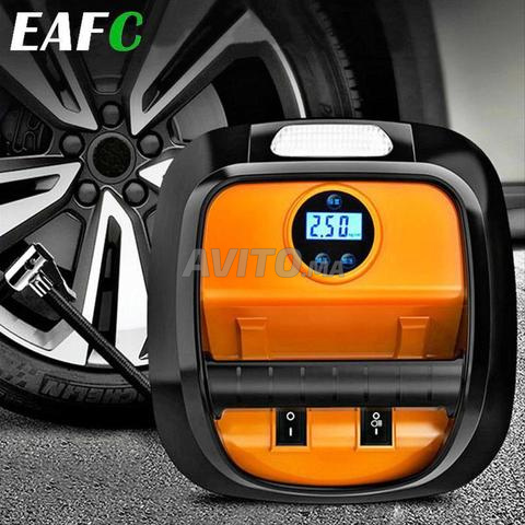 منفاخ إطارات رقمي للسيارات والدراجات - 2