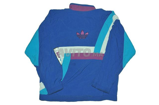 جاكيت رياضي أديداس فينتاج ريترو الثمانينات XL - 2