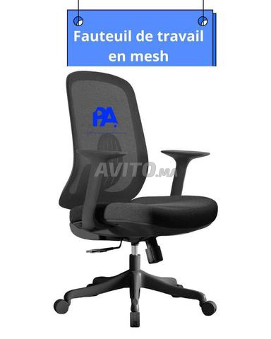 Fauteuil opérateur en mesh/siège bureau/vestiaire - 2