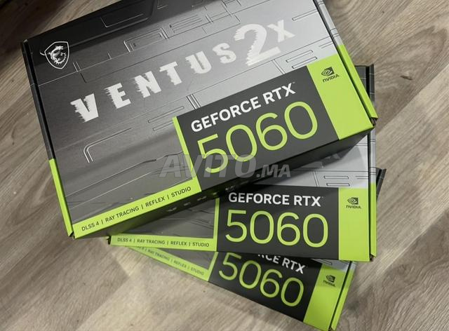 بطاقة الرسوميات MSI GeForce RTX 5060 8GB GDDR7 VENTUS 2X OC