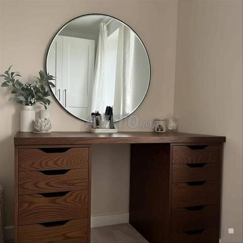 Bureau avec miroir LED - 2