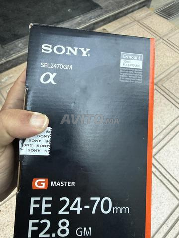 Objectif Sony FE 24-70 MM / 2.8 - 2
