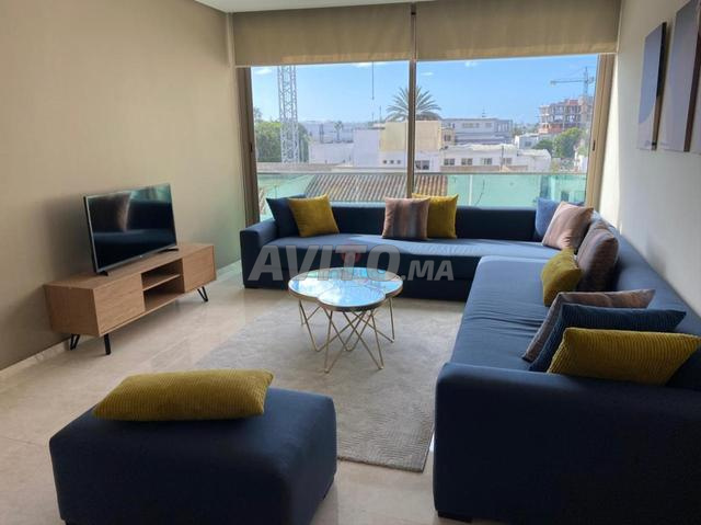 شقة للإيجار غرفتين مساحة 41 متر مربع بالدار البيضاء