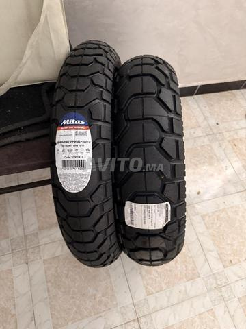Pneus moto trail neufs Mitas ADV 2 BMW GS - 2