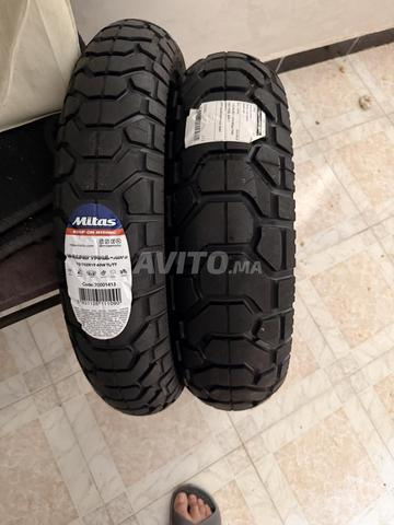 Pneus moto trail neufs Mitas ADV 2 BMW GS