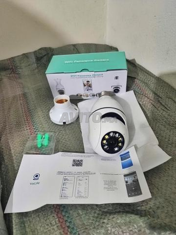 Caméra Ampoule Intelligente Wifi 360° - Caméra de Surveillance Intelligente - 2