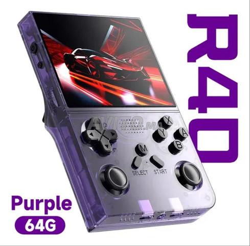 جهاز ألعاب آر 40 إس (R40S) بنفسجي 64 جيجا