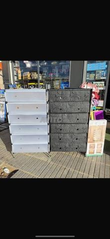 منظم أحذية بـ 7 طوابق (Shoes Rack Inox 7)