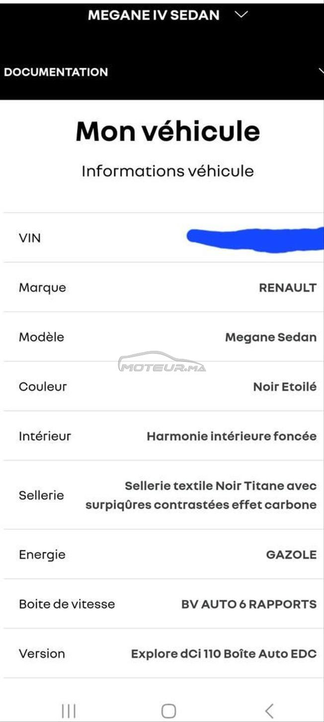megane 4 sedan automatique 