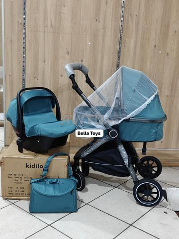 عربة أطفال كيديلو - 2 × 1 - 2