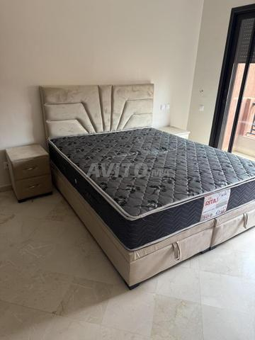 سرير كامل مع صندوق 160 ومرتبة - 2