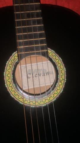 جيتار كلاسيكي CLEVAN /2 ريشة/جراب مجاني - 2