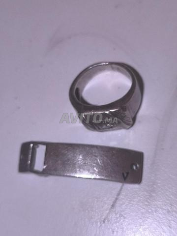 سوار وخاتم فضة 925