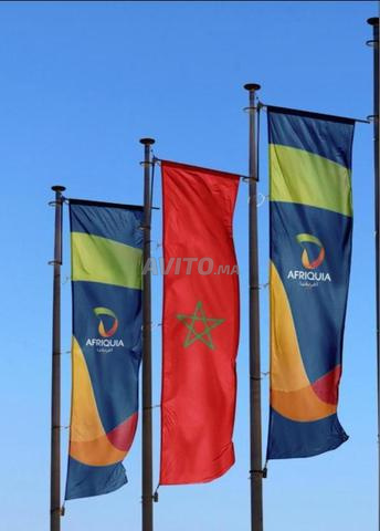 Beach flag publicitaire - 2