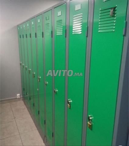 Meuble de rangement métallique/vestiaire - 2