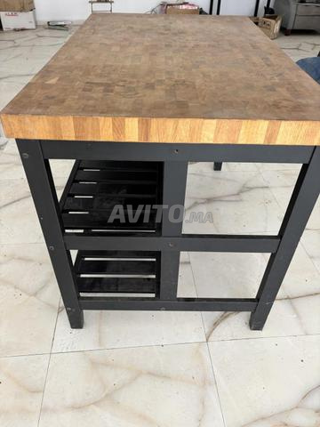 VADHOLMA Îlot pour cuisine, chêne, 126x79x90 cm - 2