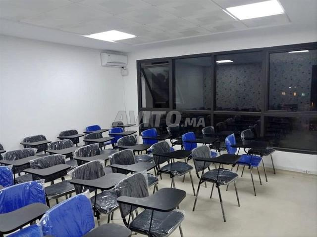 Chaise d'étude avec tablette écritoire / vestiaire - 2