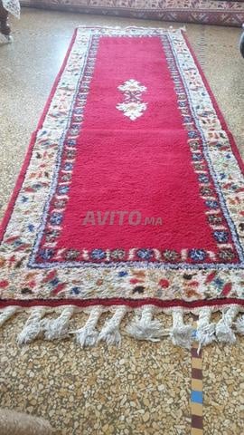 سجاد رباطي أصلي من الصوف مع ملصق