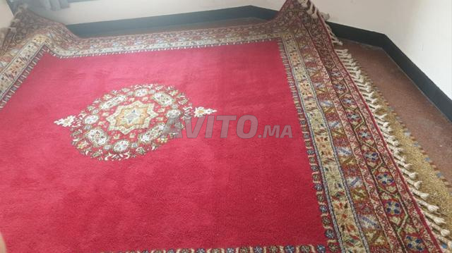 TAPIS RBATIS PUR LAINE AUTHENTIQUE AVEC ETIQUETTE - 2