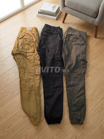 3 pantalons cargo - 2