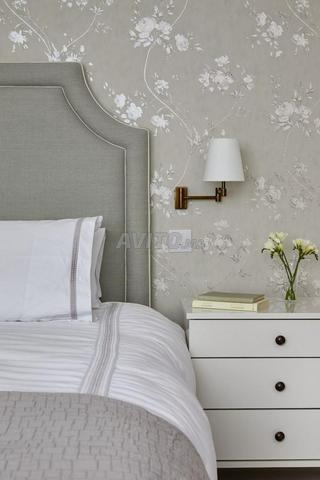 Papiers peints décorés et unis - 2