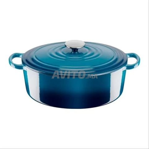 Cocotte TEFAL en Fonte Acier 23x29cm - 2