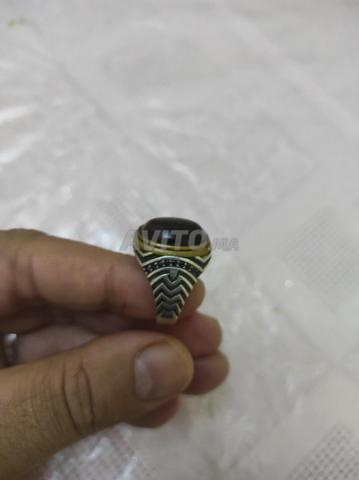 Bague en argent libre à vendre, œil de tigre ou poids lourd - 2