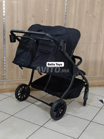 Poussette Jumeaux Sh Pliable Pour 0-3 ans - 2