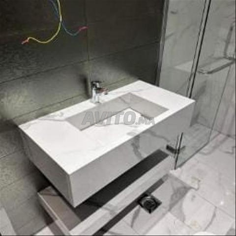 🚨عرض خاص🚨 مغسلة من الرخام والبورسلين