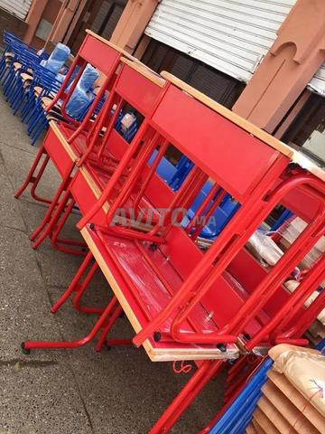 أثاث مدرسي / طاولة وكرسي خشبي