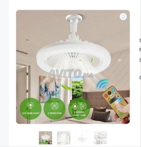 مروحة سقف مزودة بإضاءة