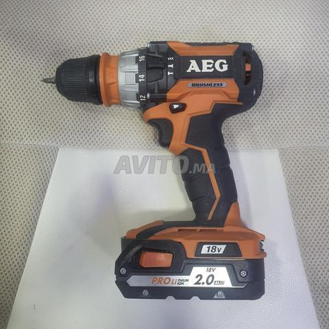 Perceuse Visseuse AEG 18V technologie Brushless. - 2