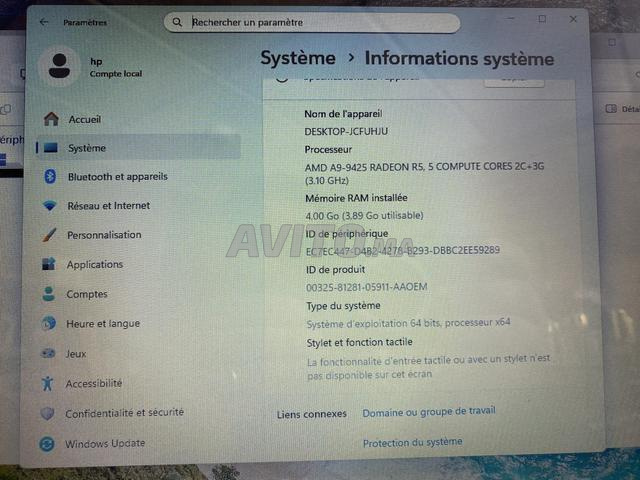 Ordinateur portable HP quasi neuf – Batterie puissante 3 heures – Opportunité - 2
