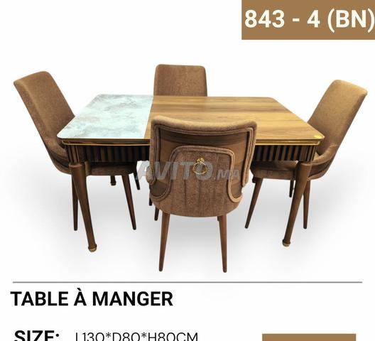 Salle à manger importée avec design moderne 💎