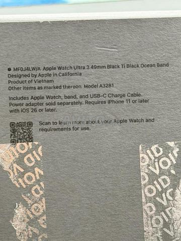 Apple Watch Ultra 3 49mm Noir - 2