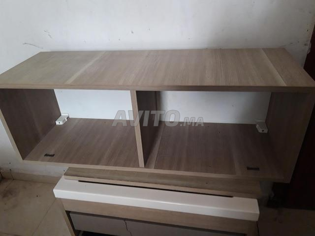 مغسلة مع خزانة للحمام - 2