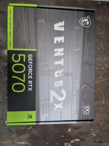 بطاقة رسومات جي فورس RTX 5070 جديدة لم تستخدم أبداً