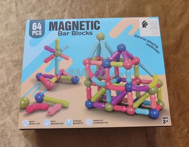 Jeux éducatifs 64 pièces magnétiques - 2