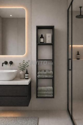 Organisateur de salle de bain moderne et élégant - 2