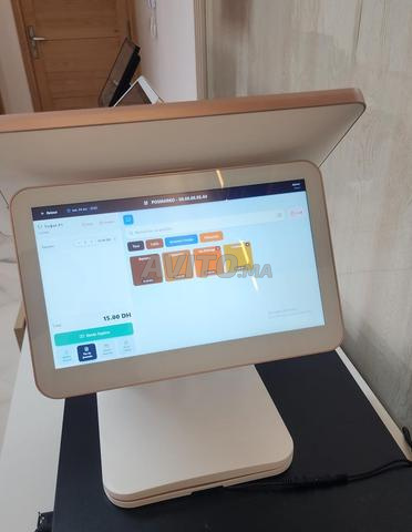 نظام تسجيل نقدي احترافي بشاشة لمس مزدوجة - 2