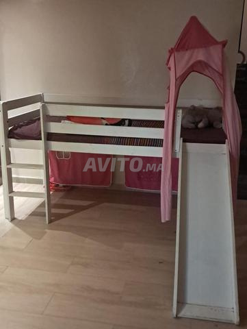 Lit avec toboggan - 2