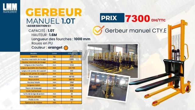 Chariot élévateur électrique/semi-électrique et manuel AH - 2