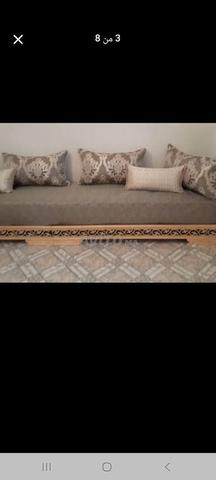 صالون جديد كامل مخدوم على اليد