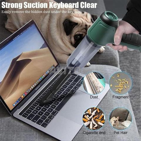 مكنسة كهربائية 3 في 1 قابلة لإعادة الشحن - 2